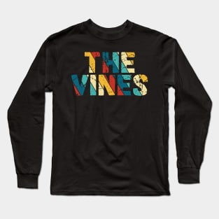 Retro Color - The vines Long Sleeve T-Shirt